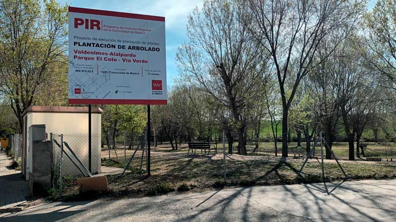 La Comunidad de Madrid ha anunciado la inversión de 19 millones de euros en obras supramunicipales